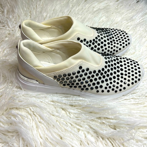 Michael Kors Women’s Ace Studded Scuba Fashion Sneakers Size: 8.5 - Picture 6 of 10